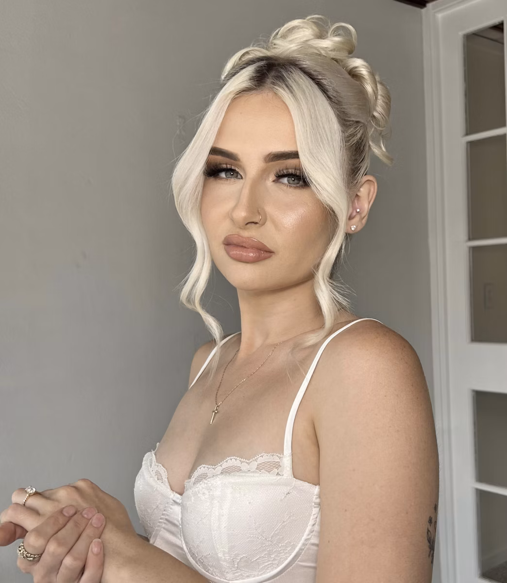 Gorgeous Glam Bridal Makeup & Hair