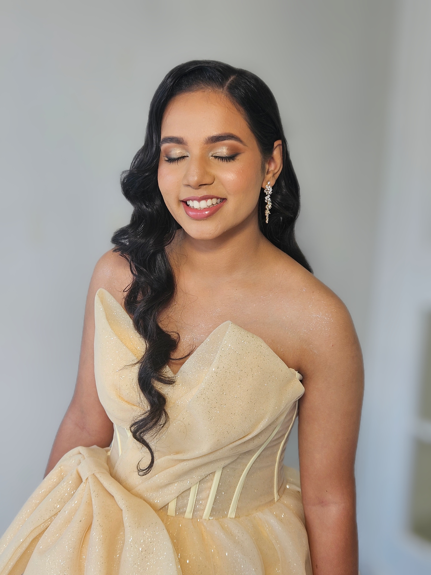 Soft Glam Makeup & Hair