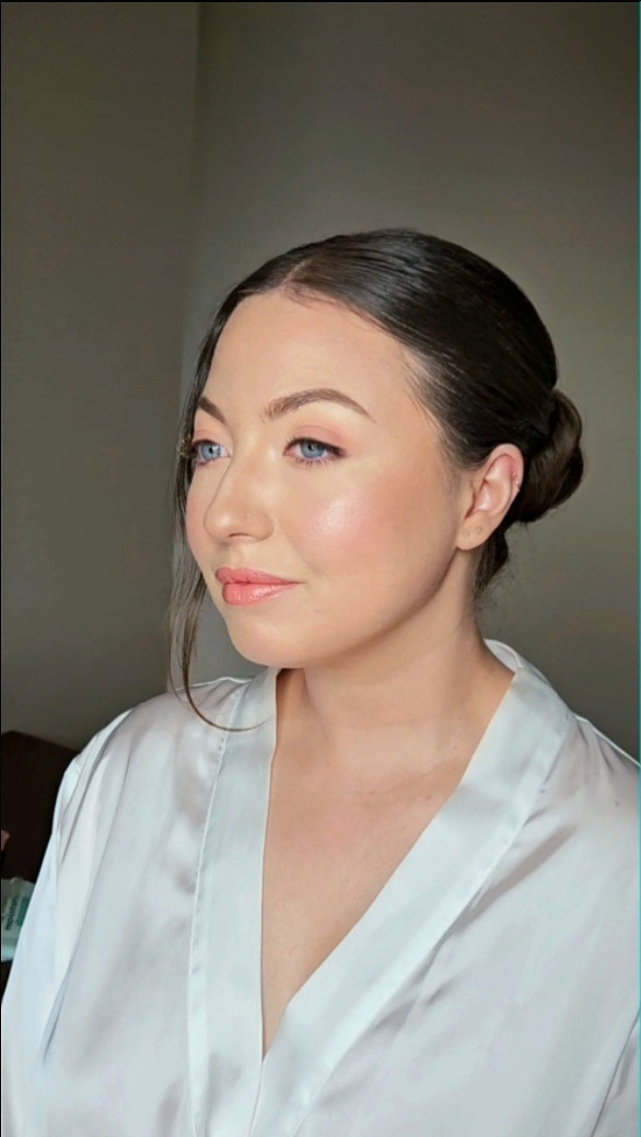 Natural Glam Bridal Makeup & Hair