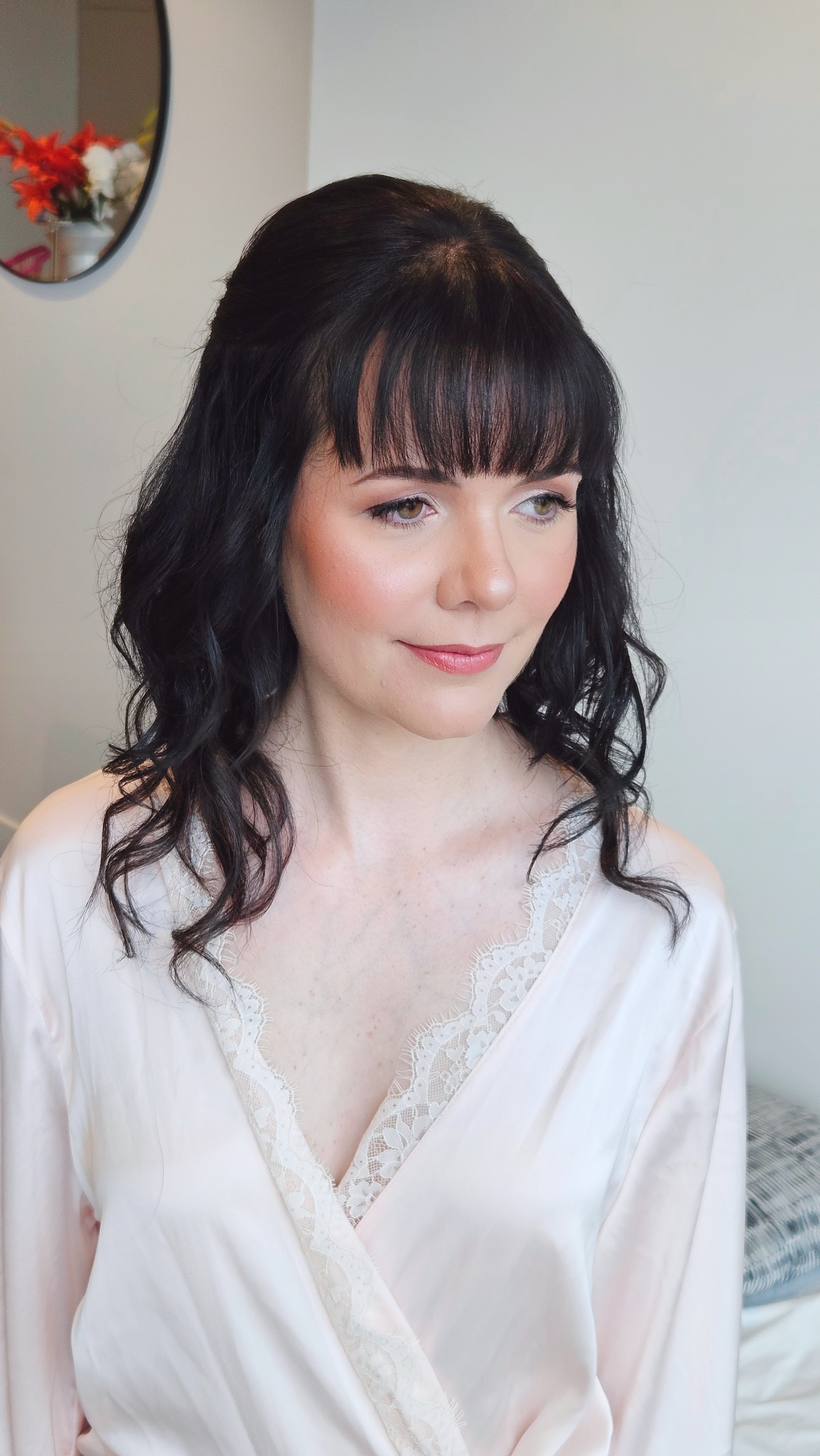 Natural Glam Bridal Makeup & Hair